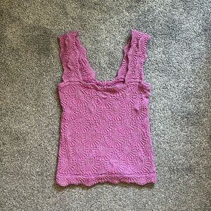 Free People Purple Tank Top
